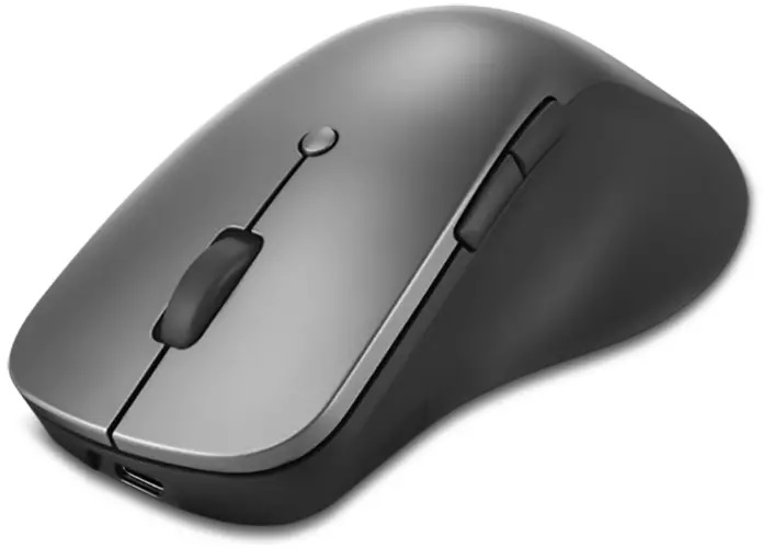 Maus pa kabllo Lenovo Professional, Bluetooth, i rikarikueshëm, gri
