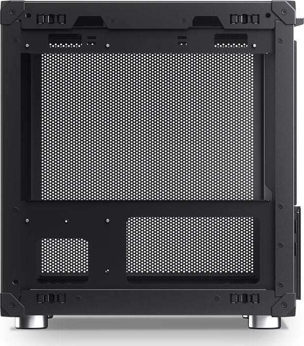 Куќиште за компјутер Jonsbo C6, Micro ATX, со рачка за носење, црно
