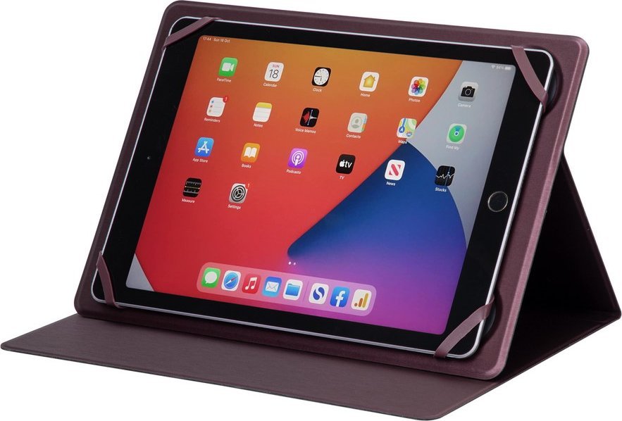Mbulesë tabletë 3147 Burgundy, 10.1-11", lëkurë PU, e kuqe