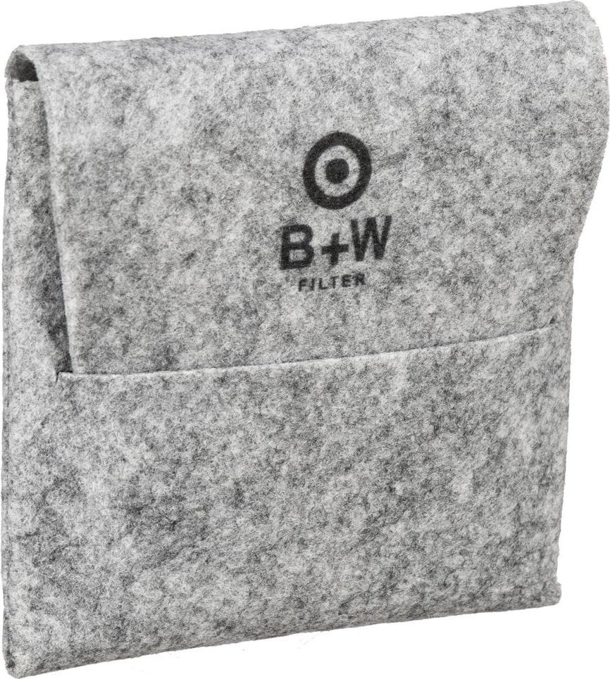 Këllëf filtri B+W Felt Pouch M, për 1 filtër deri 72mm, gri