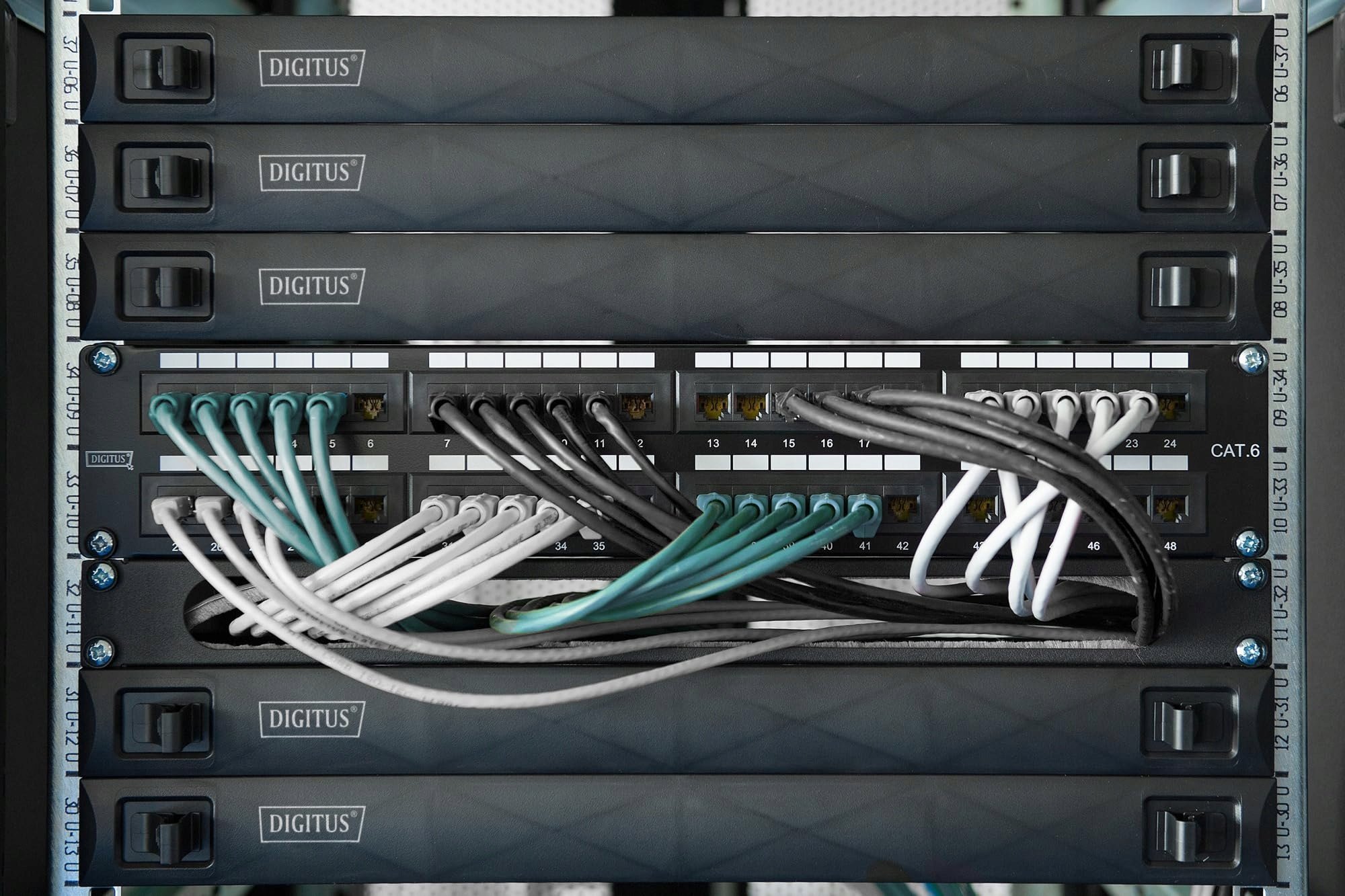 Modul keystone Digitus CAT 6A, i ekranizuar, montim pa vegla, argjend