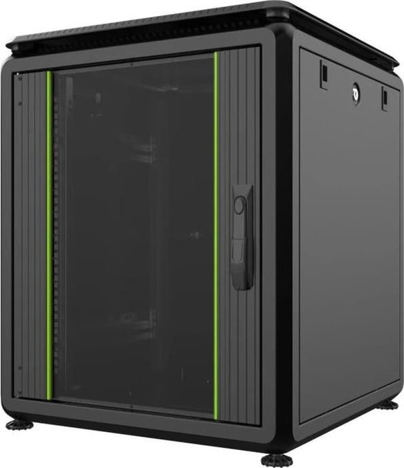 Kabinet rack Lanview RDL12U66BL, 12U, 600x600mm, i zi