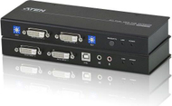 Zgjatues konzole KVM ATEN CE604, DVI Dual View, RS-232