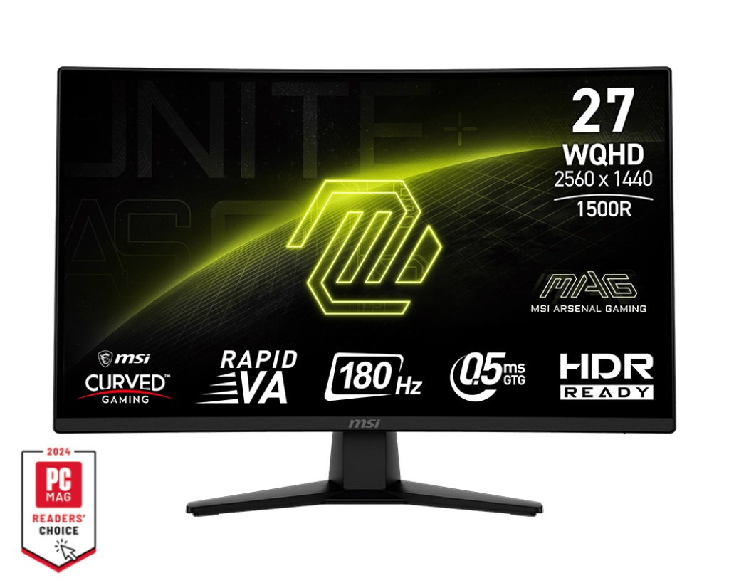 Monitor MSI MAG 274CQF, 27", QHD, i zi