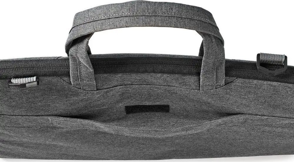 Çantë laptopi Nedis, 17-18", me rrip shpatulle, gri e errët