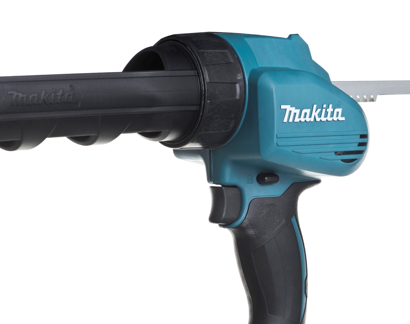 Pistole silikon Makita DCG180Z, pa furçë, me bateri, blu