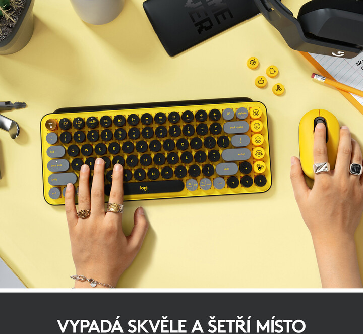 Tastierë Logitech POP Keys, blast