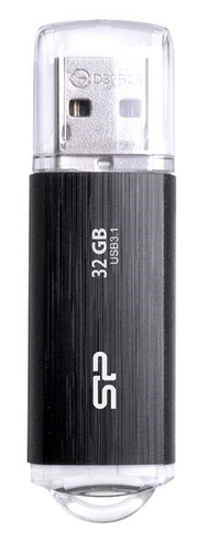 USB диск Silicon Power Blaze B02, 32GB, USB 3.0, црн