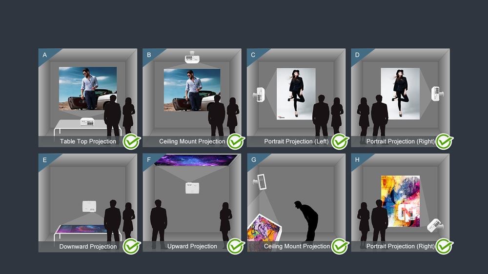 Projektor Optoma ZW350e, WXGA, 4000 Lumens, DuraCore Laser, i bardhë