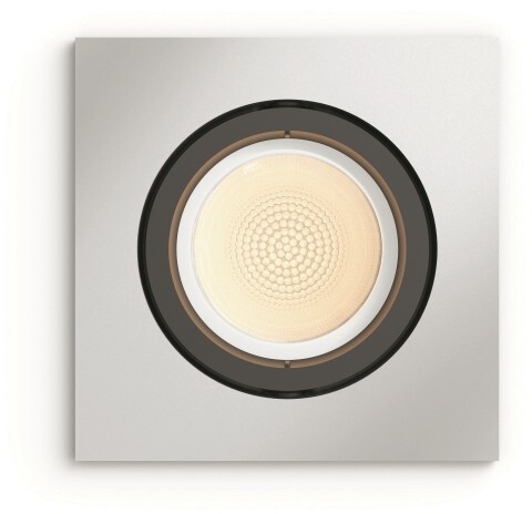 Ndriçues Philips Hue Centura GU10, 7.5W, katror, alumin
