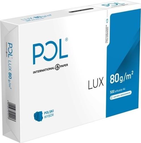 Letër pritntimi International Paper PolLux, A4, 80g, 500 fletë