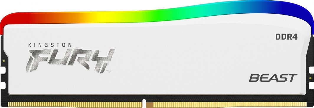Memorie Kingston Fury Beast RGB Special Edition, DDR4, 8 GB, 3600 MHz, CL17, KF436C17BWA/8