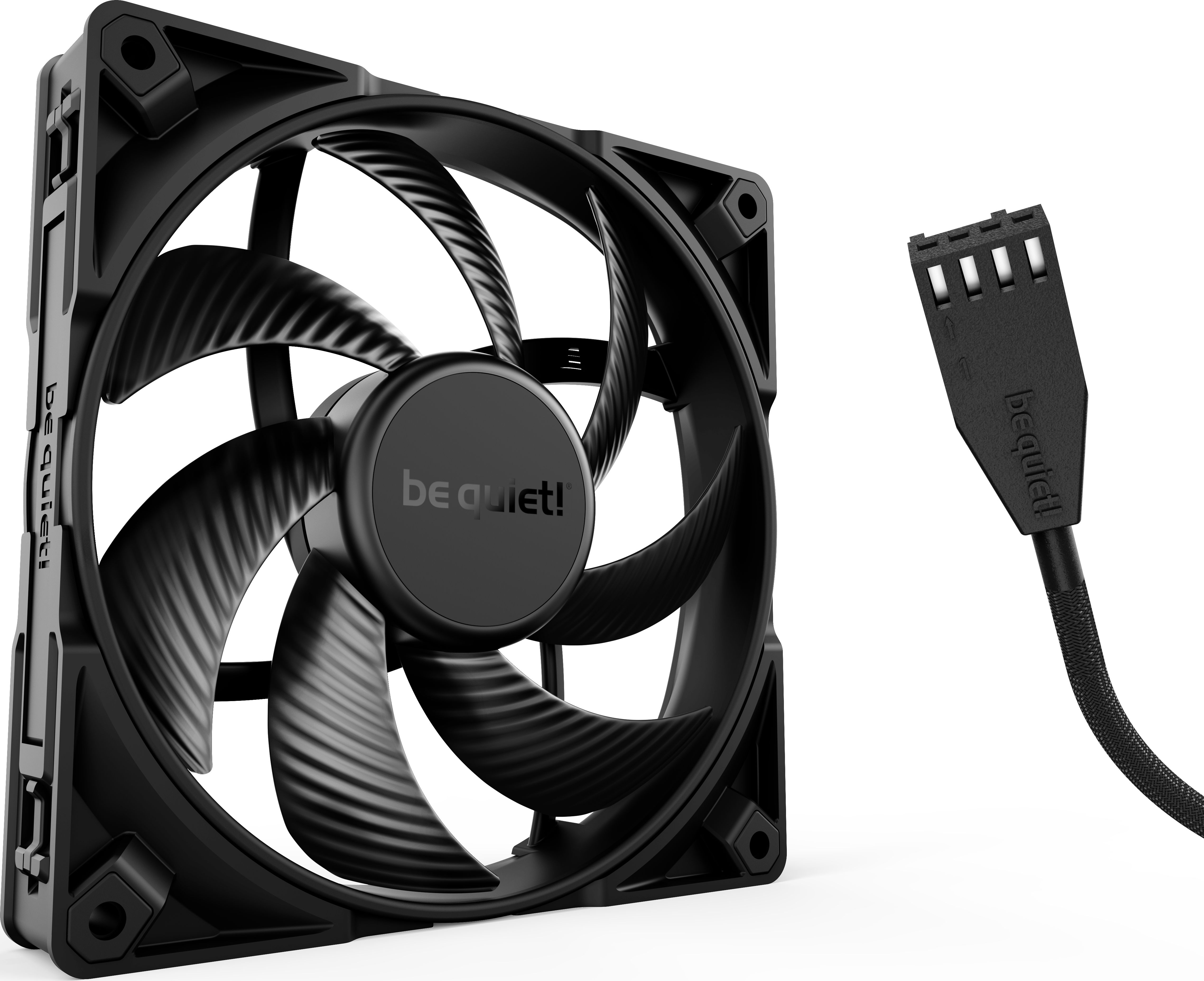 Ventilator kase Be Quiet Silent Wings Pro 4, 140mm, PWM, i zi