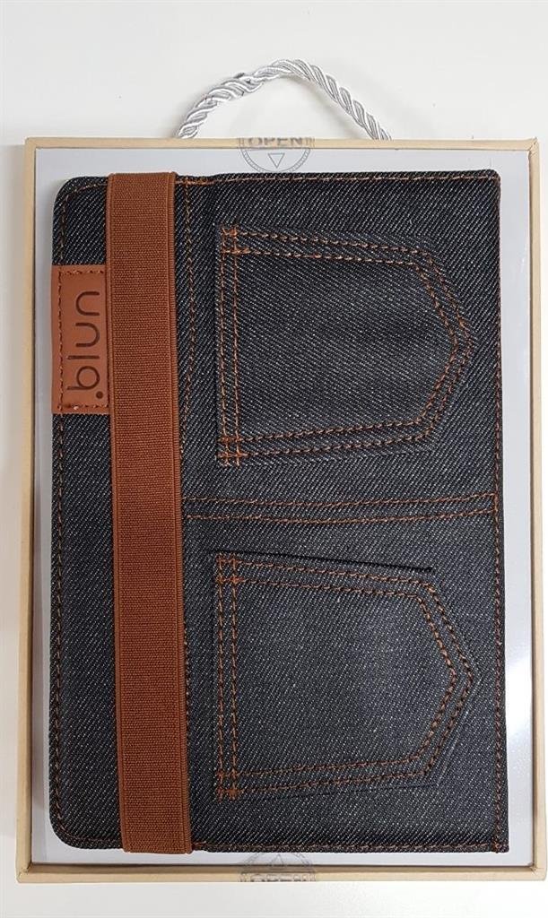 Mbulesë tablet Blun Universal Jeans, 7", xhins blu