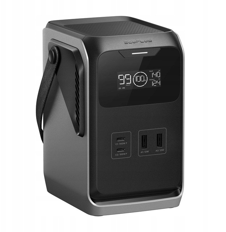 Stacion portativ energjie EcoFlow Trail 200 DC PPS, 192Wh, i zi