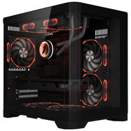 Kuti PC 1STPLAYER Gaming UV5, Micro ATX, 5 ftohës ARGB, e zezë