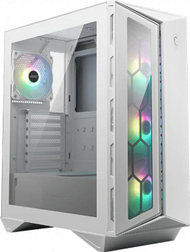 Kasë kompjuteri MSI MPG GUNGNIR 110R WHITE, me xham, e bardhë
