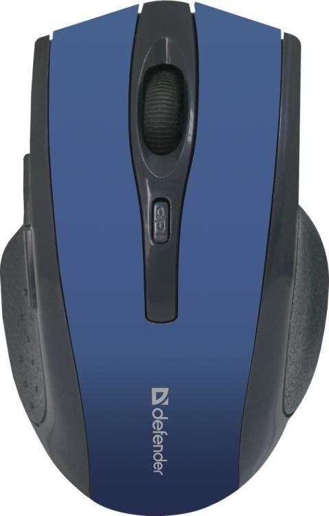 Maus Defender Accura, wireless, USB, i zi dhe i kaltërt