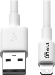 Kabllo Tripp Lite M100006WH, USB A në Lightning, 1.8m, e bardhë