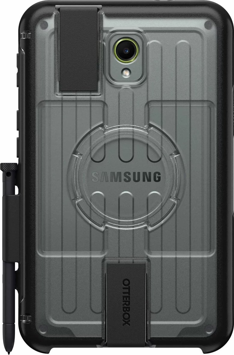 Mbulesë tablet Otterbox Universe për Samsung Tab Active5, transparente, me kornizë të zezë