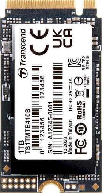 Disk SSD Transcend 410S, 1TB, M.2 2242 PCI-E x4 Gen4 NVMe