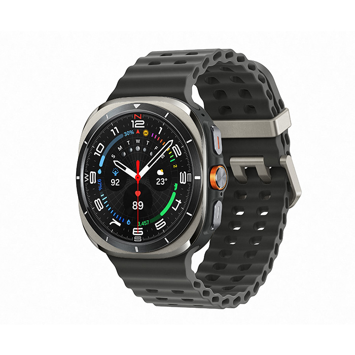 Orë Samsung Galaxy Watch Ultra, 47mm, e argjendtë titanium