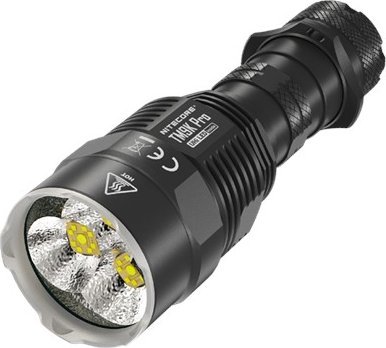 Elektrik dore Nitecore TM9K Pro, 9900 lumen, karikim USB C, i zi