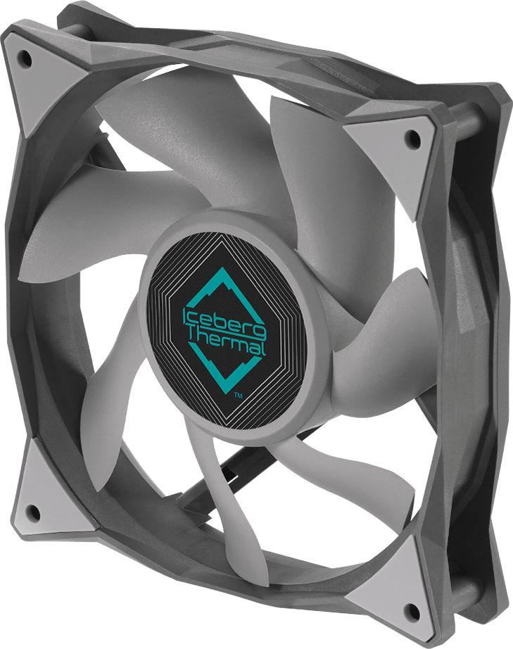 Ftohës Iceberg IceGALE Xtra, 120 mm, i hirtë