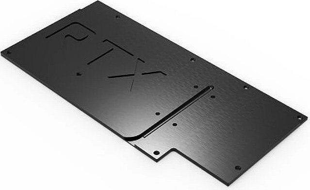 Backplate aktiv për GPU Aqua Computer Kryographics NEXT RTX 3080/3090 Strix, alumini, i zi