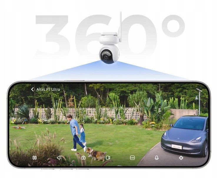 Kamerë sigurie Reolink Altas Series B660, 4K, Wi‑Fi, me bateri, e bardhë