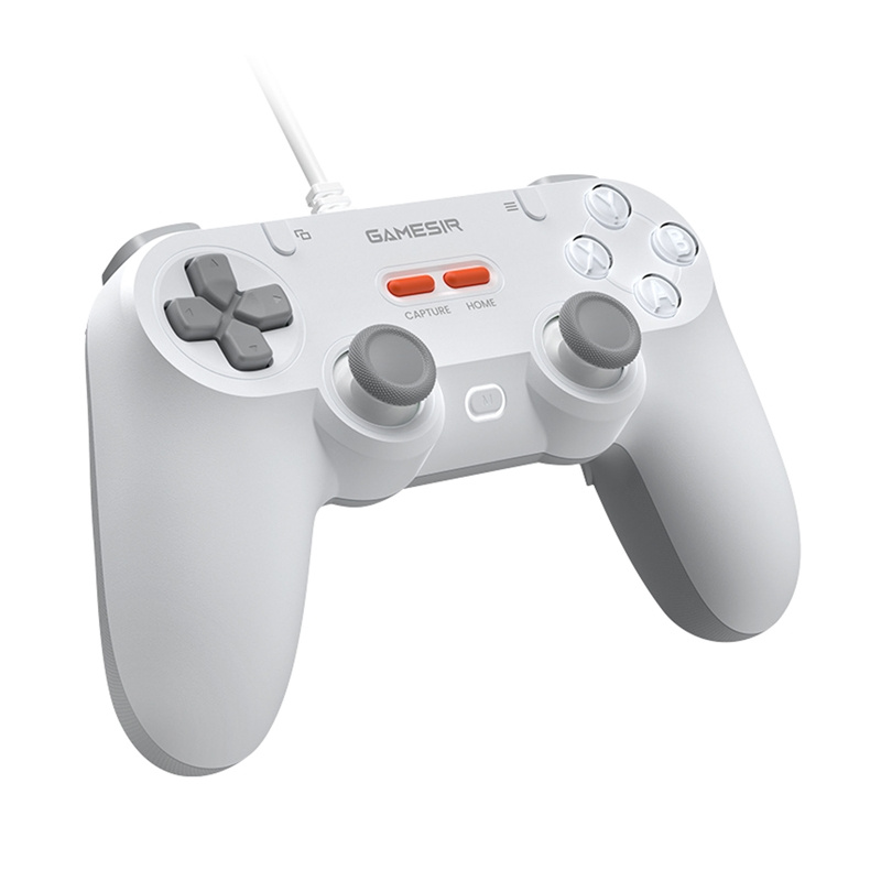 Gamepad me kabllo GameSir Tegenaria Lite, Hall Effect, 1000Hz, i bardhë