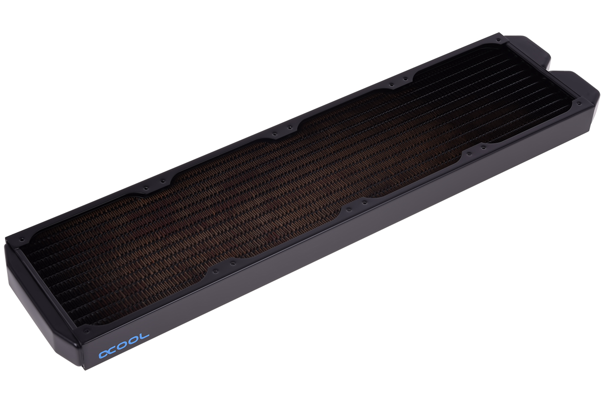 Radiator ftohës PC Alphacool NexXxos ST30 480, bakër i plotë, 4x 120mm, i zi