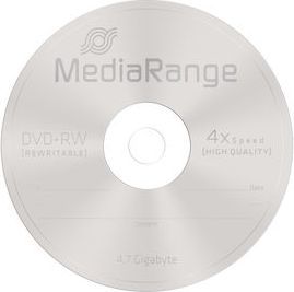 MediaRange DVD+RW 4.7GB 4x, Spindle, 10 copë