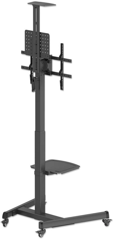 Stativ TV Manhattan Crank Handle Trolley, 37-86", me rrota, i zi
