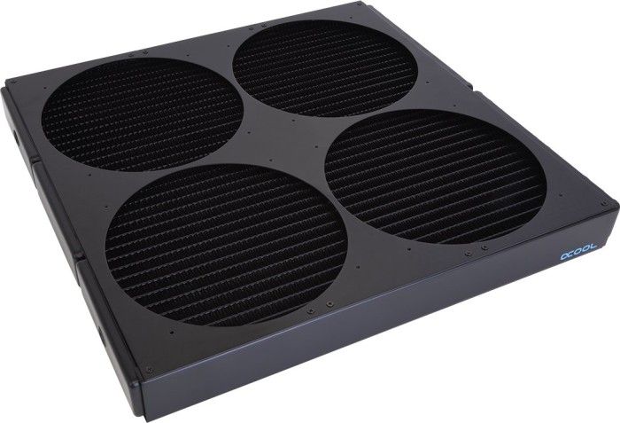 Radiator ftohës PC Alphacool NexXxoS XT45 SuperNova, 1260mm, për ftohje me ujë, i zi