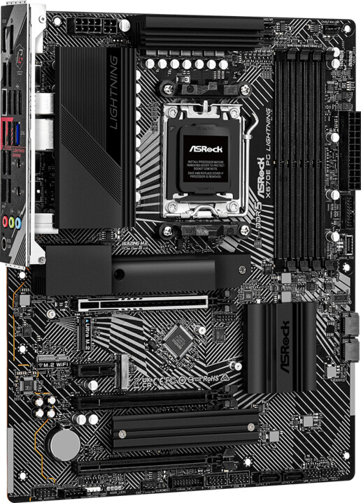 Pllakë amë ASRock X670E PG LIGHTNING - AMD X670