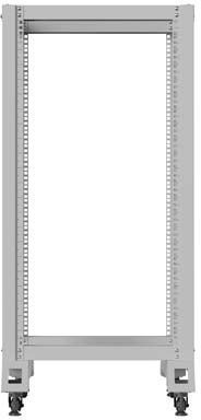Raft i hapur rrjeti Lanberg Open Rack 19 22U, 600x800, gri