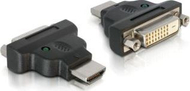 Përshtatës Delock HDMI AV DVI-D, i zi