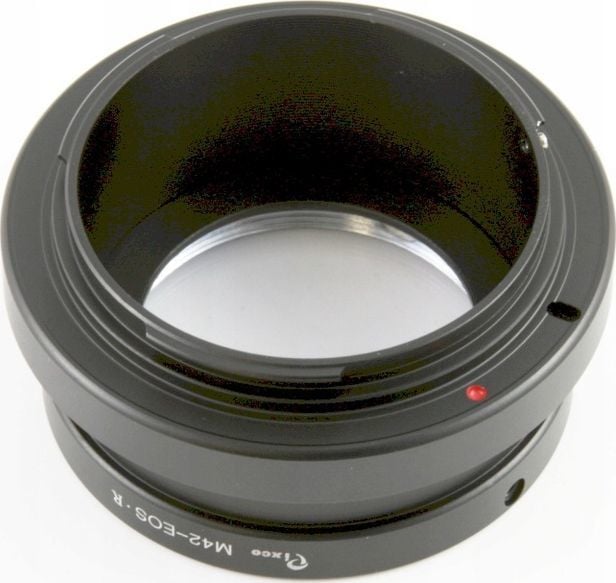 Adapter objektivi Pixco, Canon EOS R RF në M42, metalik