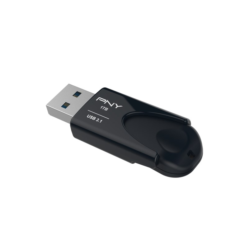 USB PNY Attaché 4 3.1, 1TB, USB 3.1, e zezë