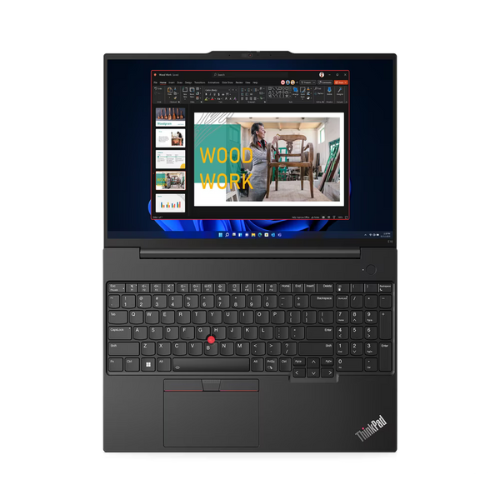Laptop Lenovo ThinkPad E16 Gen 1, 16", AMD Ryzen 7 7730U, 16GB RAM, 512GB SSD, Integrated AMD Radeon Graphics, izi