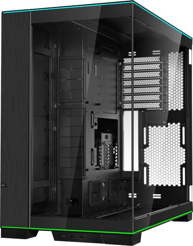 Куќиште за компјутер Lian Li O11 Dynamic EVO RGB, Црна, Midi Tower