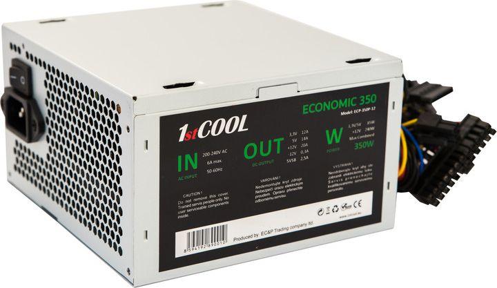 Burim energjie 1stCOOL Economic ECP-350P-12 ATX, 350W