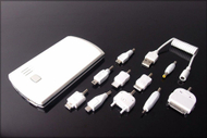 Powerbank Sunen 5600mAh, 2 porta USB, i bardhë
