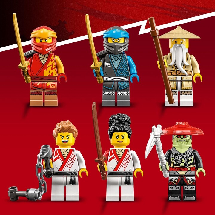 Set LEGO® NINJAGO® 71787 Creative Ninja Box, 530 pjesë