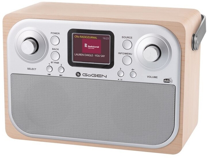 Radio GoGEN DAB 700, e argjendtë