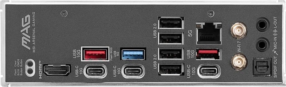 Pllakë amë MSI MAG B850 Tomahawk Max WiFi, AMD B850, Socket AM5, ATX 3
