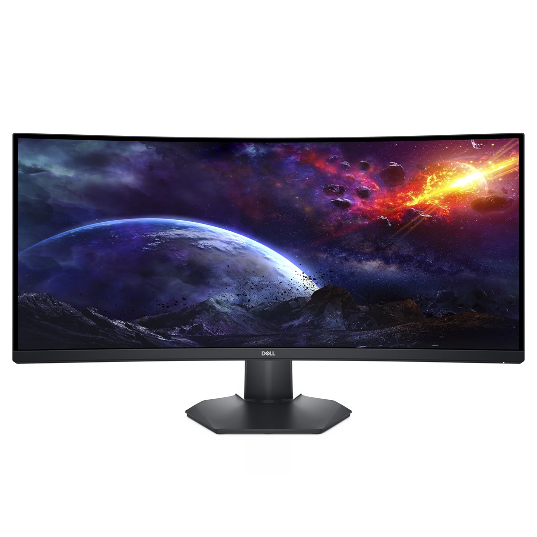 Monitor DELL S3422DWG, 34", Wide Quad HD, e zezë