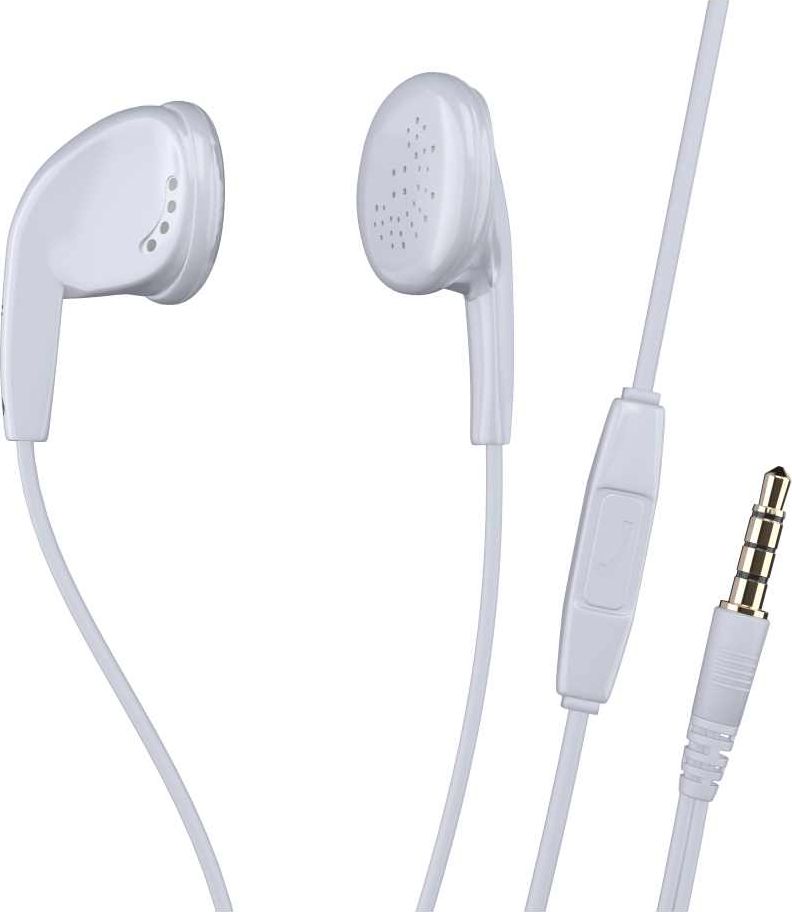 Kufje me kabllo PureBuds, 3.5mm, mikrofon, të bardha