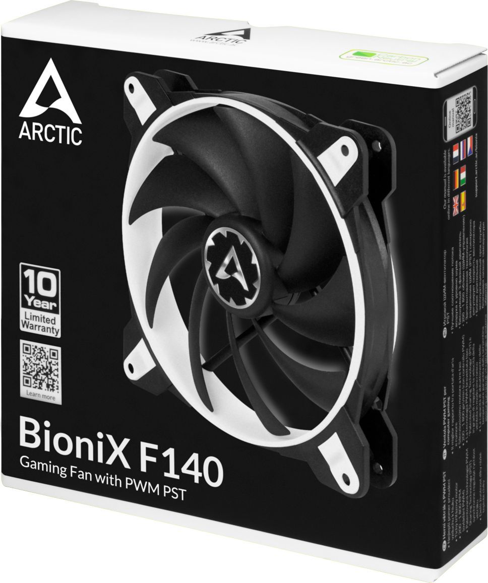 Ftohës Arctic BioniX F140 (ACFAN00096A), 140 mm, i bardhë
